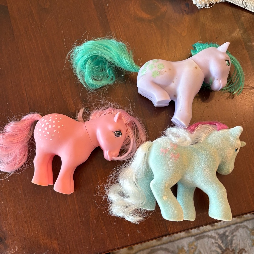 Vintage My Little Pony G1 lot of 3